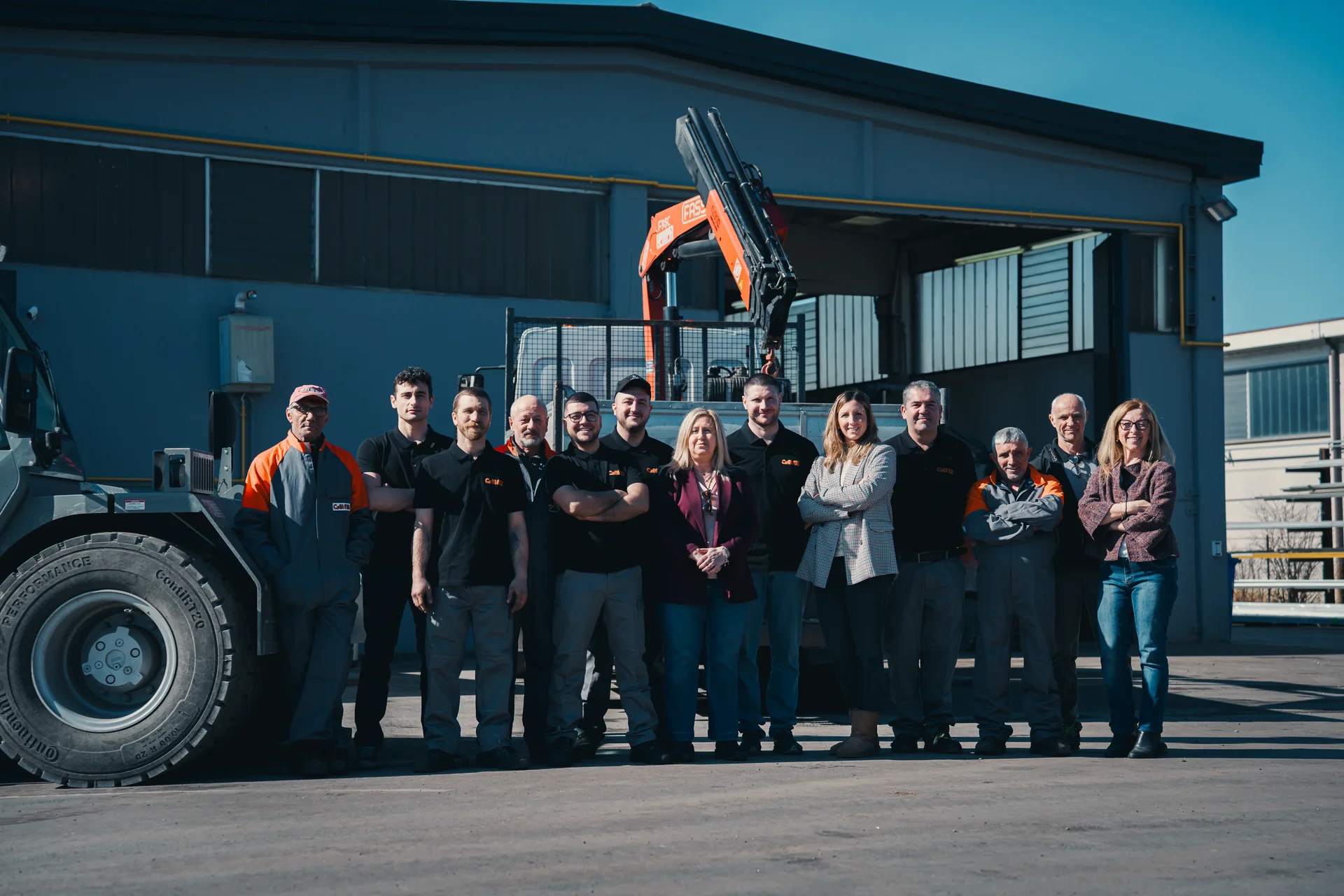 Il team di Cotti F.lli